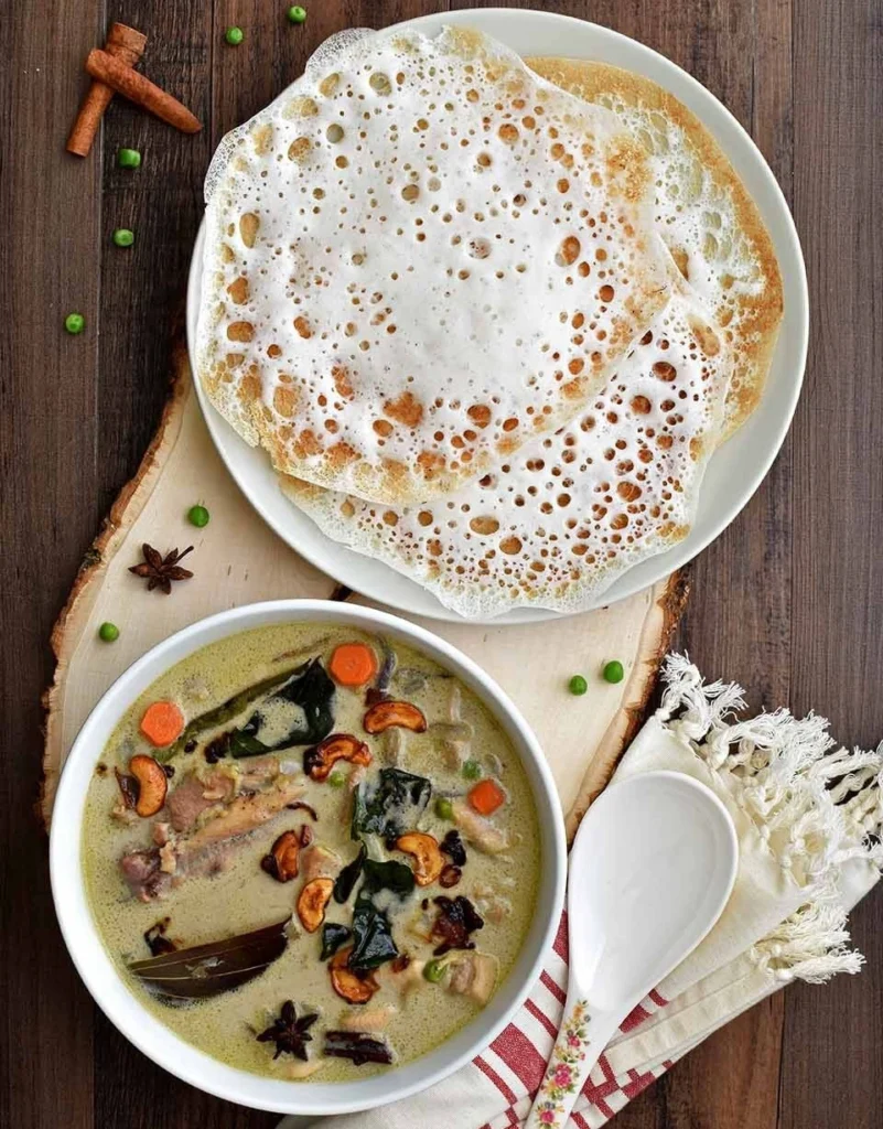 Appam with Stew