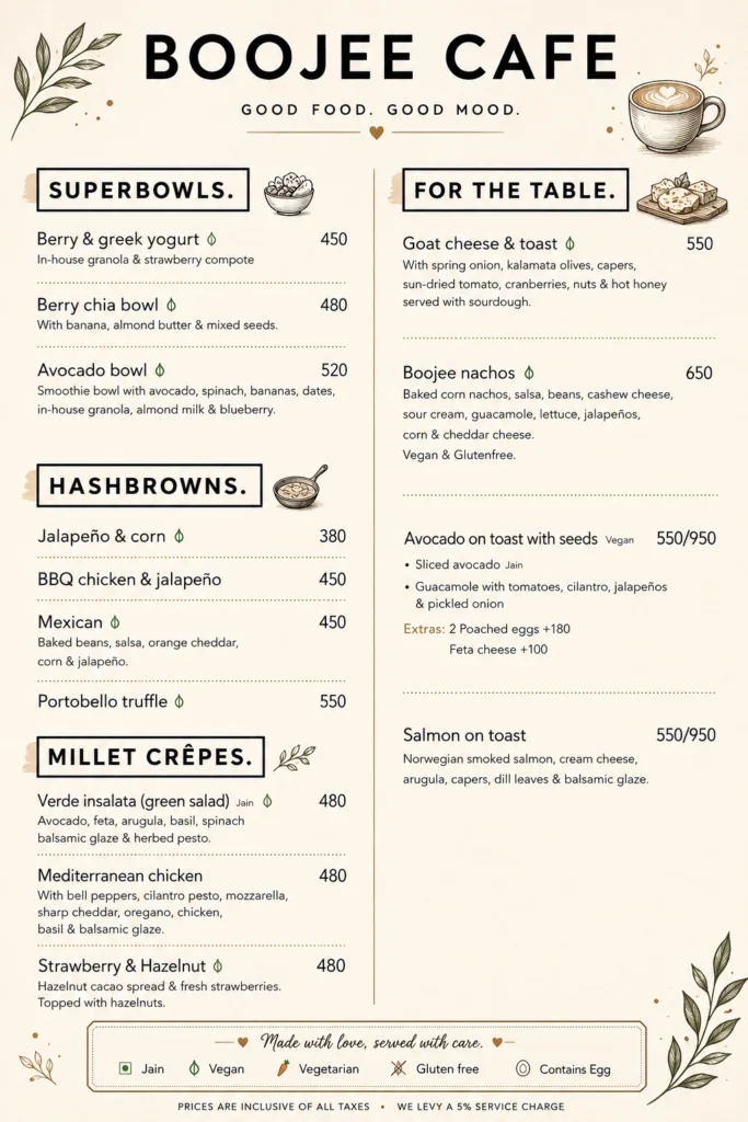 Boojee Cafe