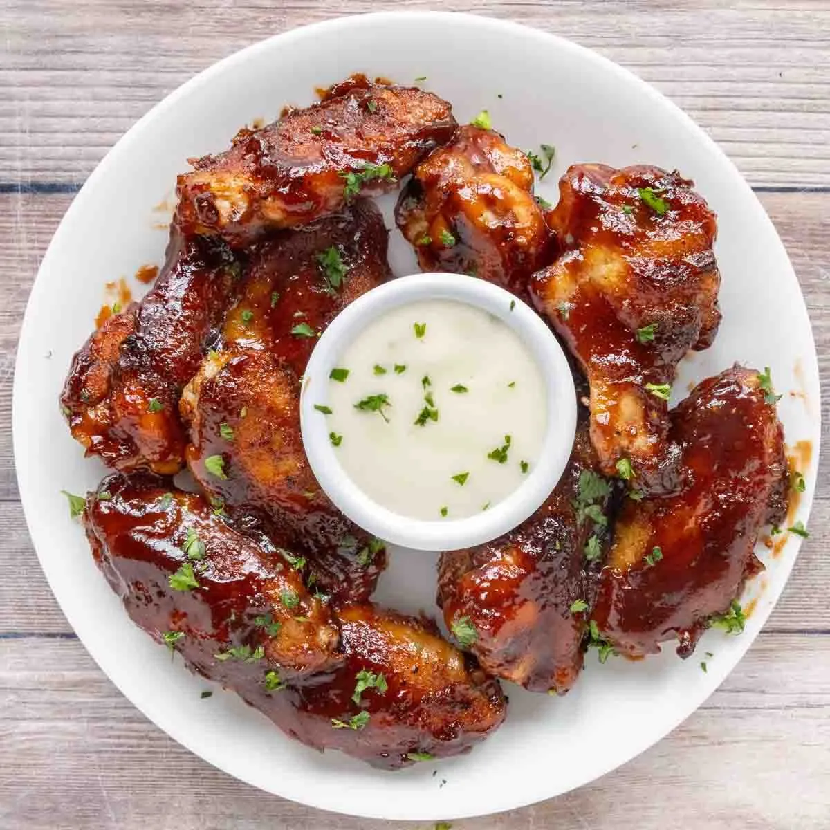 Spiced Barbecue Chicken Wings