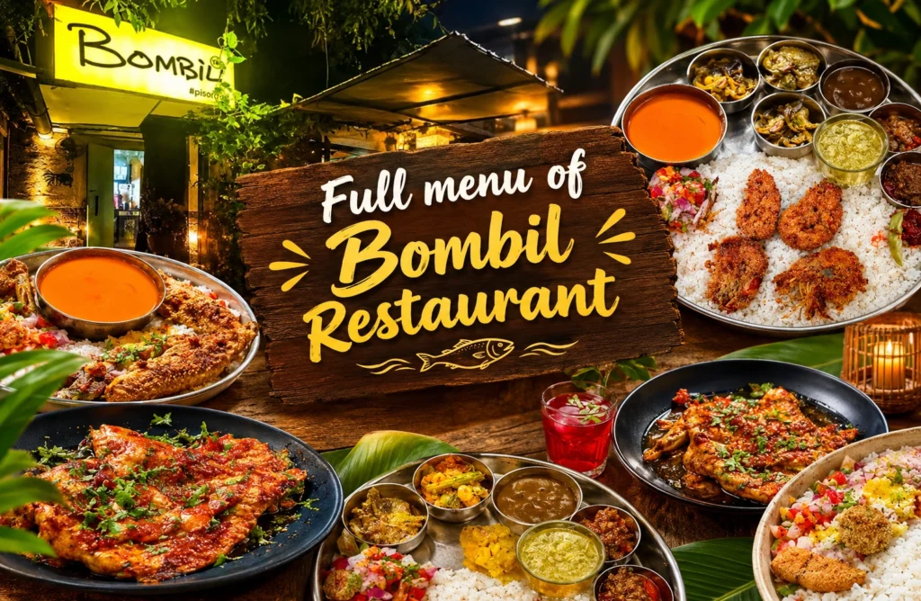 Bombil Restaurant Menu 2026: Latest Prices, Food & Drinks