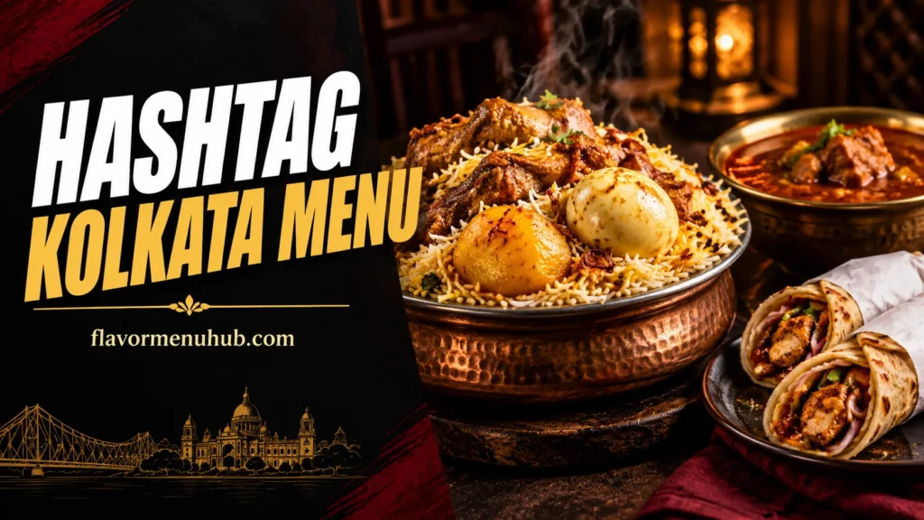 Hashtag Kolkata Menu